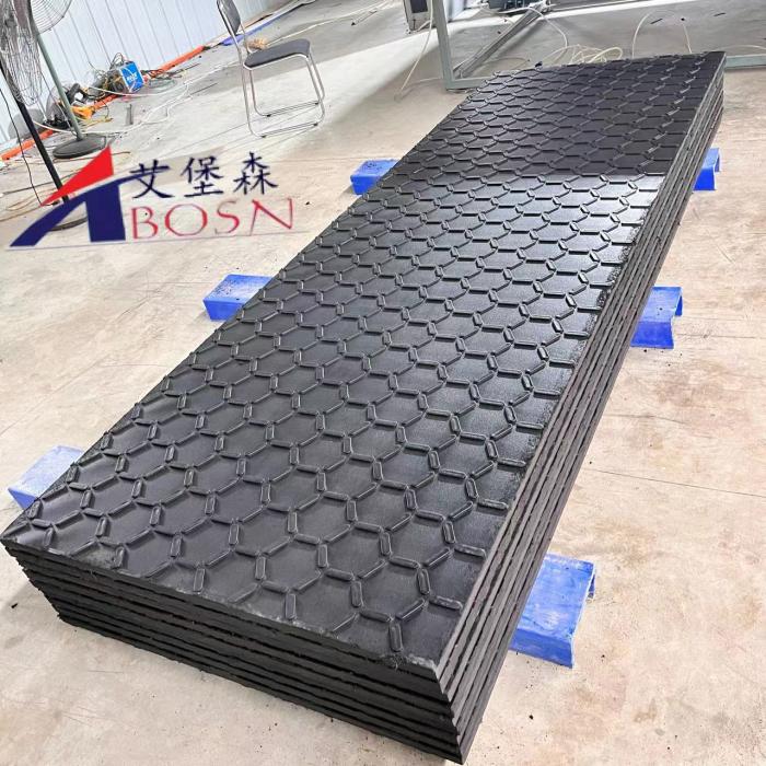 可移动泥泞路专用临时铺路板 聚乙烯路基板