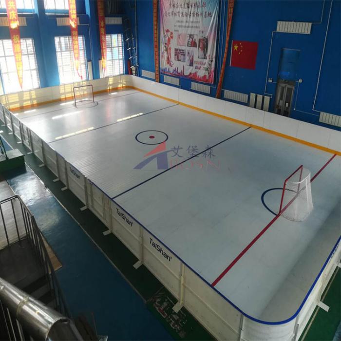抗冲击易安装 HDPE 冰球场围栏板