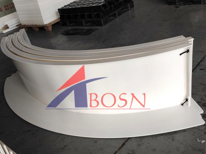 Flexible Impct Resistant Floorball Rink Barriers Rebound Boards 