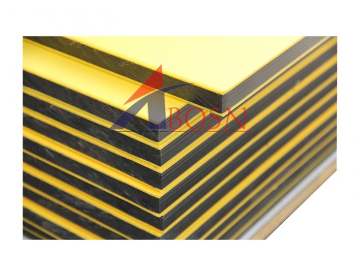Dual Layer Double Colour HDPE PE 500 Polyethylene Sheet 