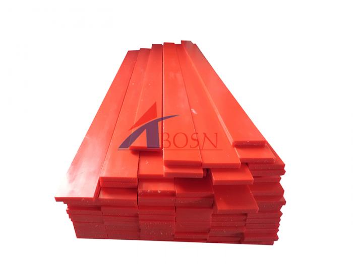 Top quality food grade plastic uhmwpe sheet conveyor plastic wear strip 
