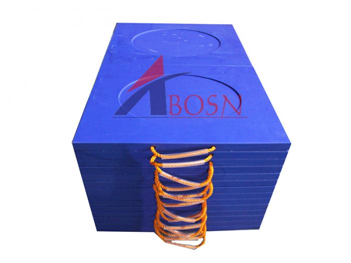 durable long lifespan crane mats floats outrigger pads