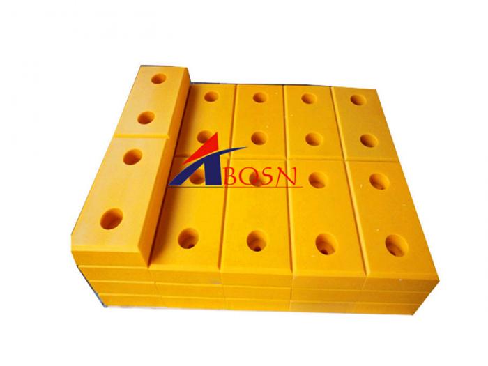 UHMW-PE marine dock bumper fender facings pad uhmwpe boat face panel 