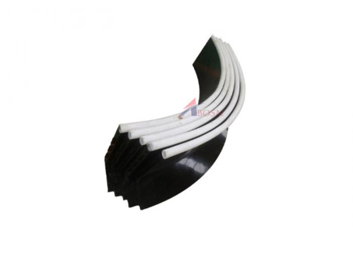 white/black PP melt backyard floorball rink 