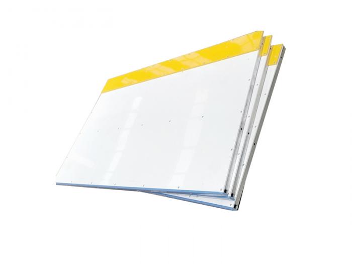 Dasher board system rink fence HDPE outdoor dasher board portable ice hockey dasher board