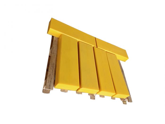 Custom extrusion UHMWPE plastic profile wear strips uhmw wear strips