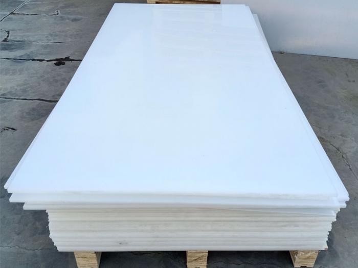 Custom Size Black and White Glossy Anti-UV Plastic HDPE Sheet