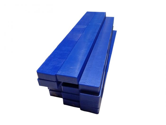 Custom Extrusion UHMWPE Plastic Profile Wear Strips UHMW Wear Strips