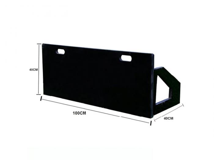 Professional Football Rebound Board HDPE Foldable Passing Wall Soccer Rebounder