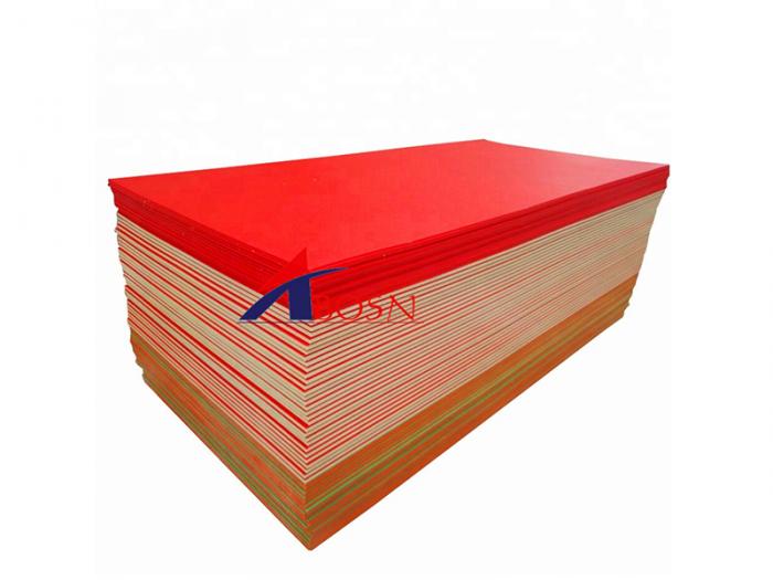 HDPE Extruded Sheet 3 Layer Double Color Plastic Sheet