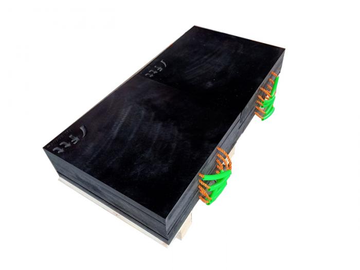 colourful unbreak competitive price uhmw polyethylene crane outrigger pads