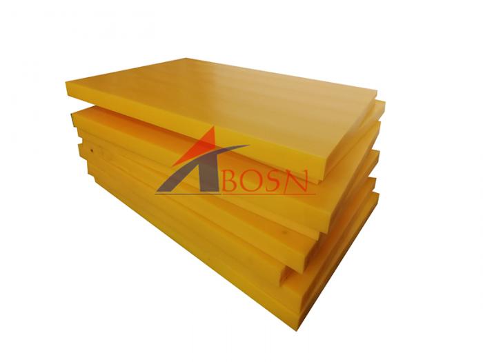 Rectangular Uhmwpe Fiber Plastic Board High Wear Resistance Uhmwpe Sheet
