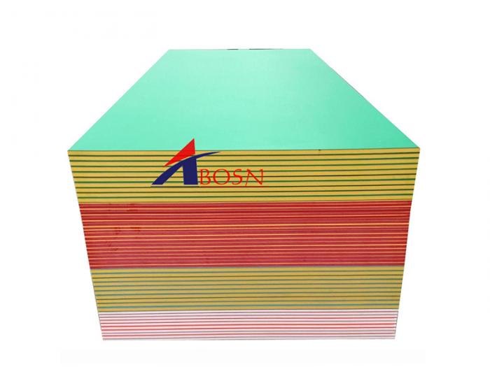 Texture Double Color HDPE Plastic Sheet for Playground Equipment