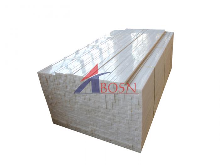 Low friction coefficient hardness uhmw hdpe plastic wear strip for conveyor hdpe strip