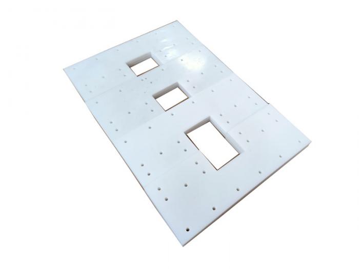 China CNC Machined plastic UHMWPE polyethylene Scraper Blade