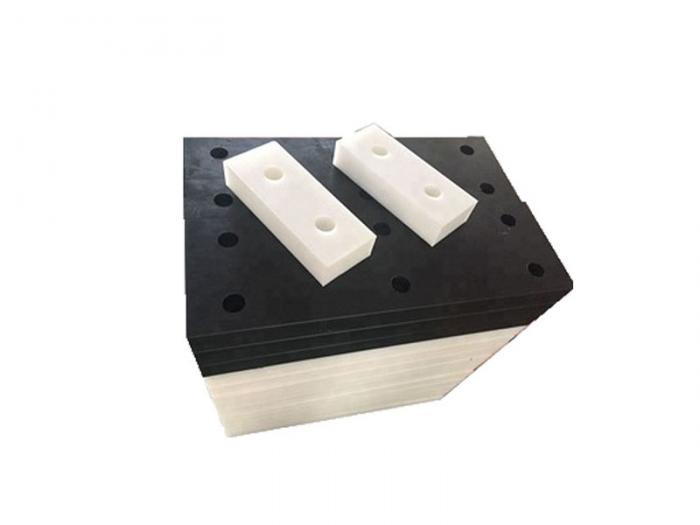 UV Resistant UHMWPE Black Marine Facing Dock Plastic Bumper Fender