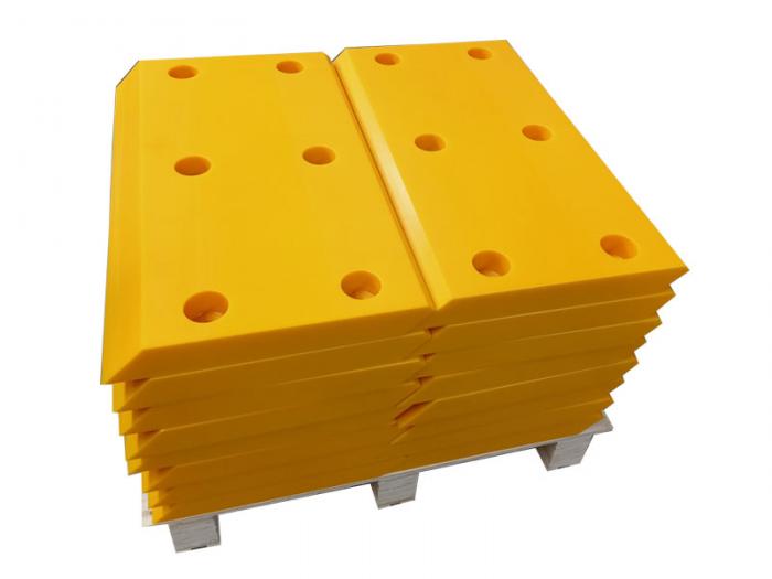 Non-Corrosive Themoplastic PE 1000 UHMWPE Marine Dock Berthing Fender Bumper Face Pads