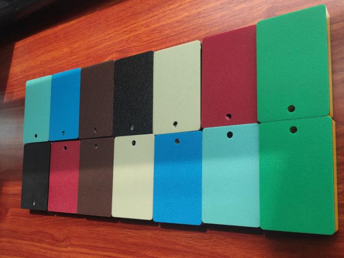 Double color textured HDPE dual color sheet sandwich hdpe sheet for playground