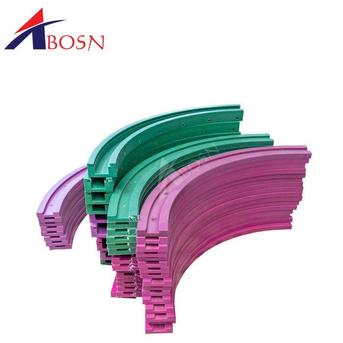 Polyethylene Wear Strip T-Slot White Conveyor HDPE UHMWPE Guide Rail